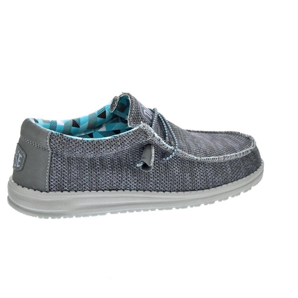 Mocasines Hey Dude zapatos Hombre modelo Wally Sox Marrón Elástico