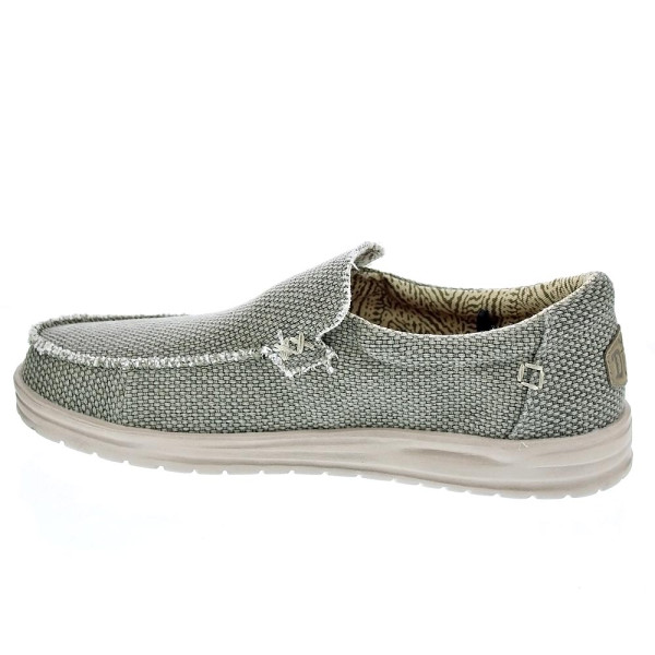 Mocasines Hey Dude zapatos Hombre modelo Mikka Braided Verde Elástico