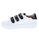 Zapatillas Vanesa Wu zapatos Mujer modelo Ingrid Blanco Velcro
