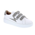 Zapatillas Vanesa Wu zapatos Mujer modelo Jane Blanco Velcro