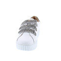 Zapatillas Vanesa Wu zapatos Mujer modelo Jane Blanco Velcro