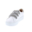 Zapatillas Vanesa Wu zapatos Mujer modelo Jane Blanco Velcro