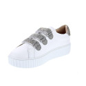Zapatillas Vanesa Wu zapatos Mujer modelo Jane Blanco Velcro