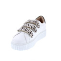 Zapatillas Vanesa Wu zapatos Mujer modelo Maggie Blanco Velcro