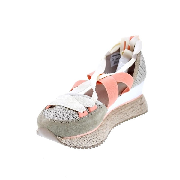 Alpargatas Gioseppo zapatos Mujer modelo Totnes Beige Cordón