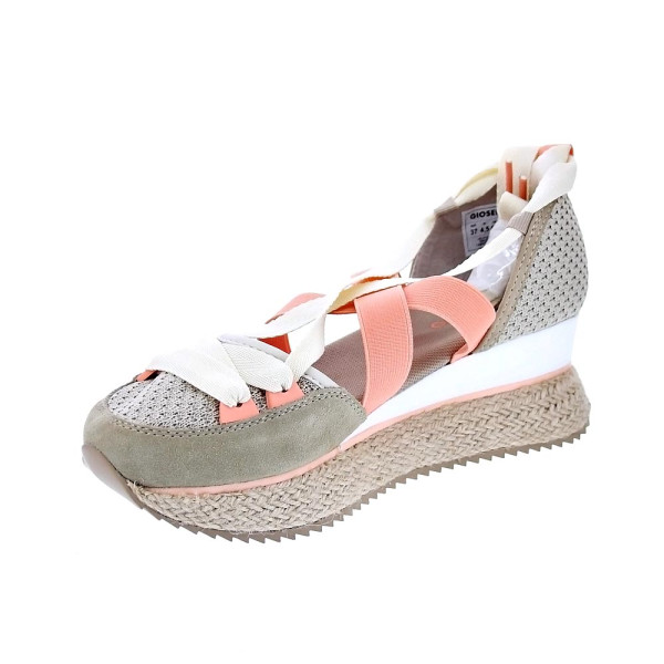 Alpargatas Gioseppo zapatos Mujer modelo Totnes Beige Cordón