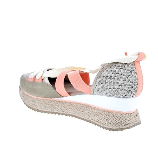 Alpargatas Gioseppo zapatos Mujer modelo Totnes Beige Cordón