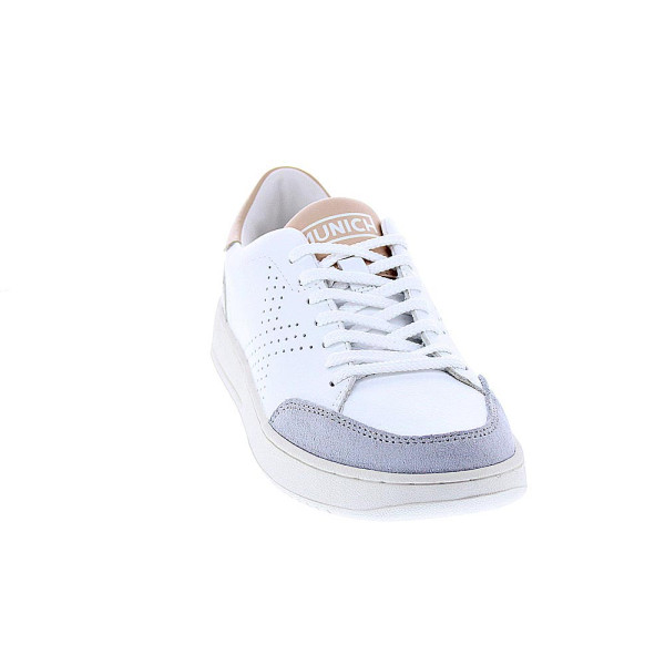 Zapatillas Munich zapatos Mujer modelo X-Court 02 Blanco Cordón