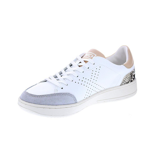 Zapatillas Munich zapatos Mujer modelo X-Court 02 Blanco Cordón
