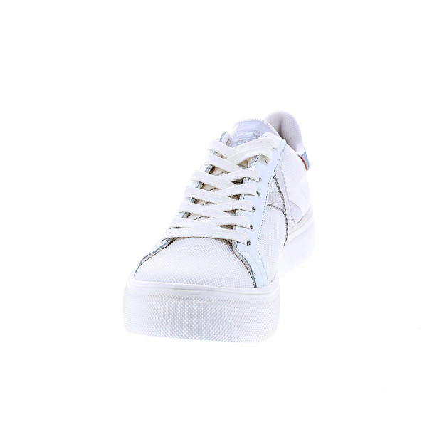 Zapatillas Munich zapatos Mujer modelo Rete Sky 61 Blanco Cordón
