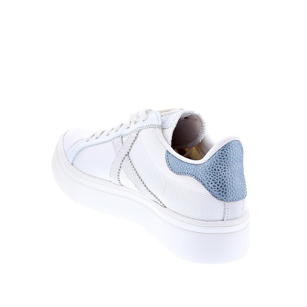 Zapatillas Munich zapatos Mujer modelo Rete Sky 61 Blanco Cordón