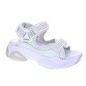 Sandalias Munich zapatos Mujer modelo Areia 05 Blanco Velcro