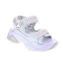 Sandalias Munich zapatos Mujer modelo Areia 05 Blanco Velcro