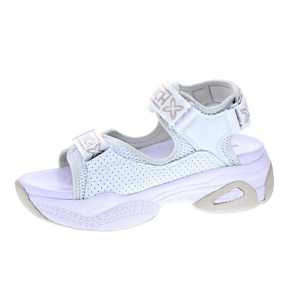 Sandalias Munich zapatos Mujer modelo Areia 05 Blanco Velcro