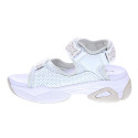 Sandalias Munich zapatos Mujer modelo Areia 05 Blanco Velcro