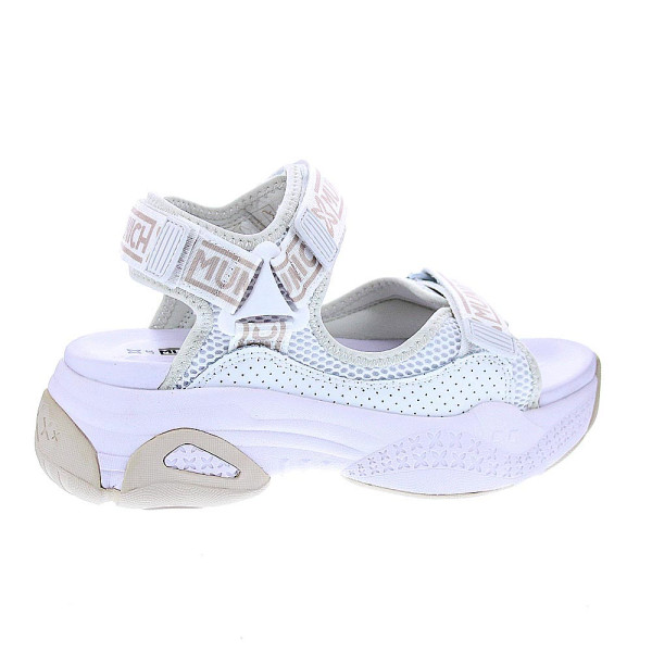Sandalias Munich zapatos Mujer modelo Areia 05 Blanco Velcro