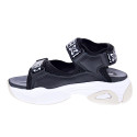 Sandalias Munich zapatos Mujer modelo Areia 06 Negro Velcro