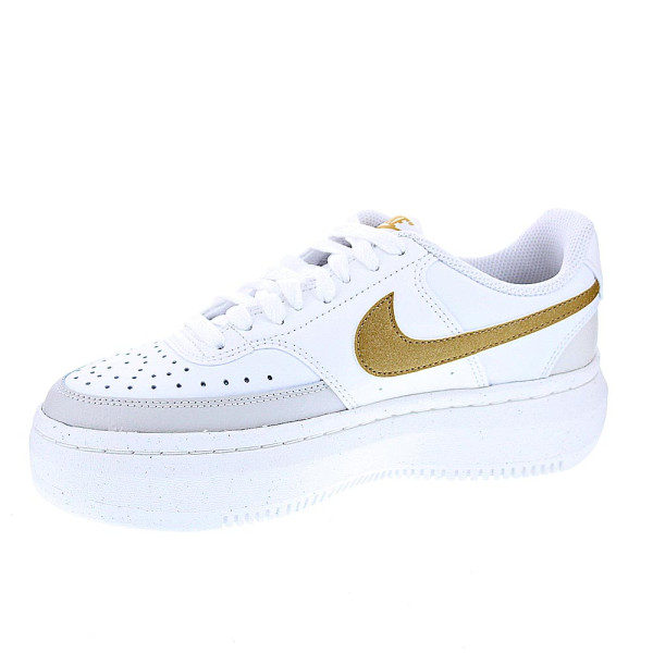 Zapatillas Nike zapatos Mujer modelo Court Vision Blanco Cordón