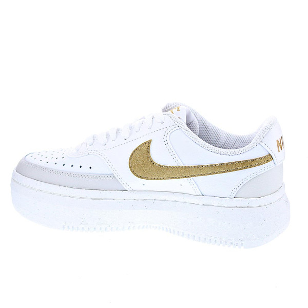 Zapatillas Nike zapatos Mujer modelo Court Vision Blanco Cordón