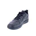 Zapatillas Nike zapatos Niño modelo Court Borought Negro Cordón