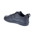 Zapatillas Nike zapatos Niño modelo Court Borought Negro Cordón