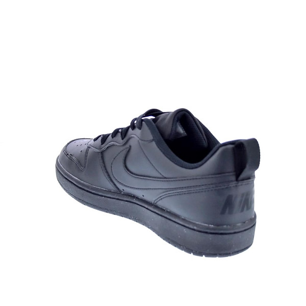 Zapatillas Nike zapatos Niño modelo Court Borought Negro Cordón