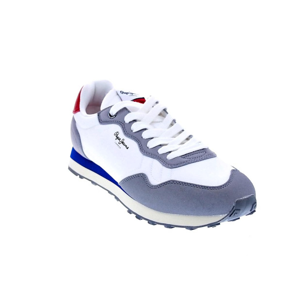 Zapatillas Pepe Jeans zapatos Hombre modelo Natch Basic Blanco Cordón