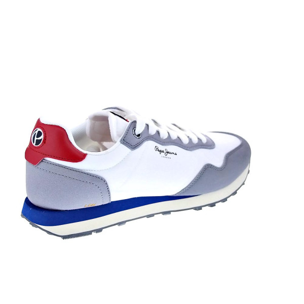 Zapatillas Pepe Jeans zapatos Hombre modelo Natch Basic Blanco Cordón