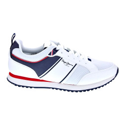Zapatillas Pepe Jeans zapatos Hombre modelo Dublin Blanco Cordón