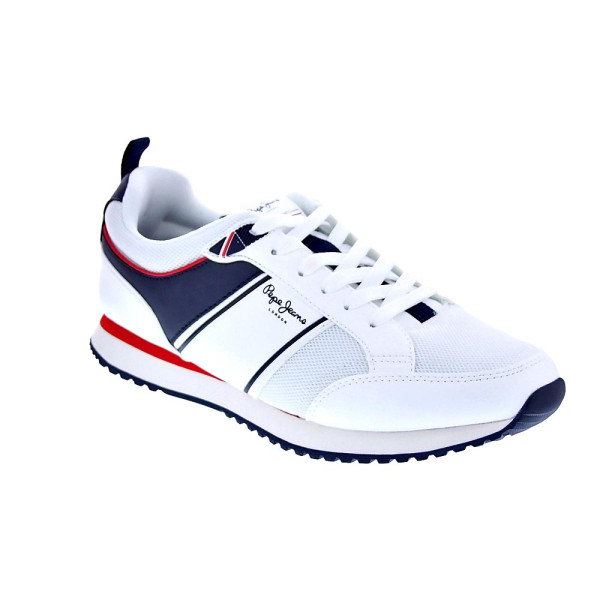 Zapatillas Pepe Jeans zapatos Hombre modelo Dublin Blanco Cordón
