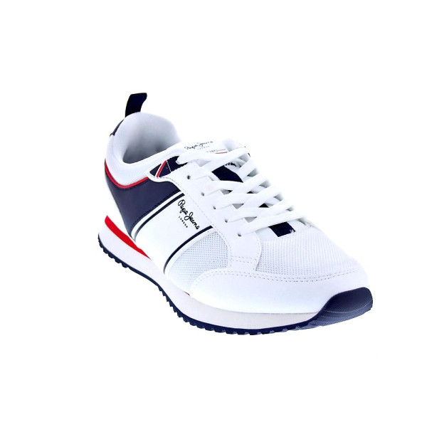 Zapatillas Pepe Jeans zapatos Hombre modelo Dublin Blanco Cordón
