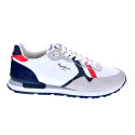 Zapatillas Pepe Jeans zapatos Hombre modelo Brit Road Blanco Cordón