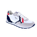 Zapatillas Pepe Jeans zapatos Hombre modelo Brit Road Blanco Cordón