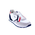 Zapatillas Pepe Jeans zapatos Hombre modelo Brit Road Blanco Cordón