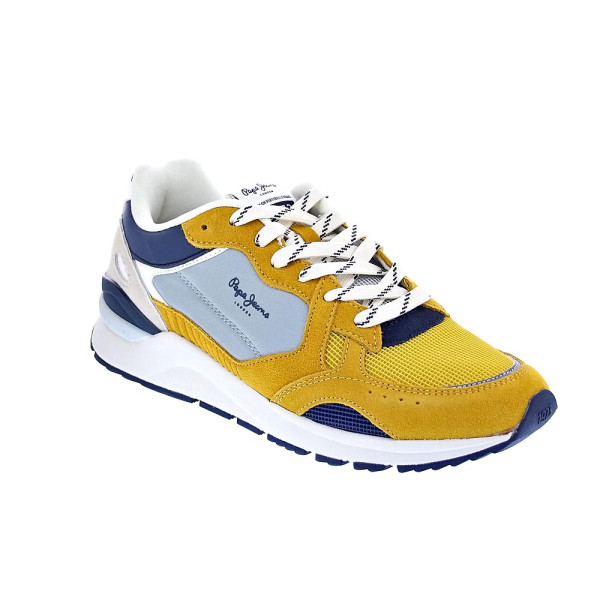 Zapatillas Pepe Jeans zapatos Hombre modelo X20 Free Amarillo Cordón