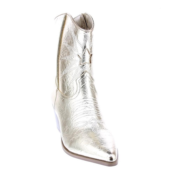 Botines La Strada zapatos Mujer modelo 2203459 Oro Cremallera