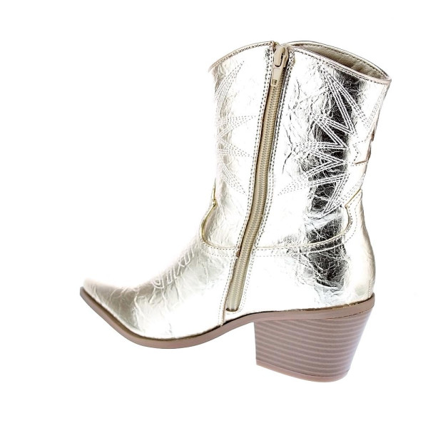 Botines La Strada zapatos Mujer modelo 2203459 Oro Cremallera