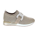 Zapatillas La Strada zapatos Mujer modelo 2301666 Oro 