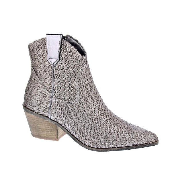 Botines La Strada zapatos Mujer modelo 2302346 Plata Cremallera