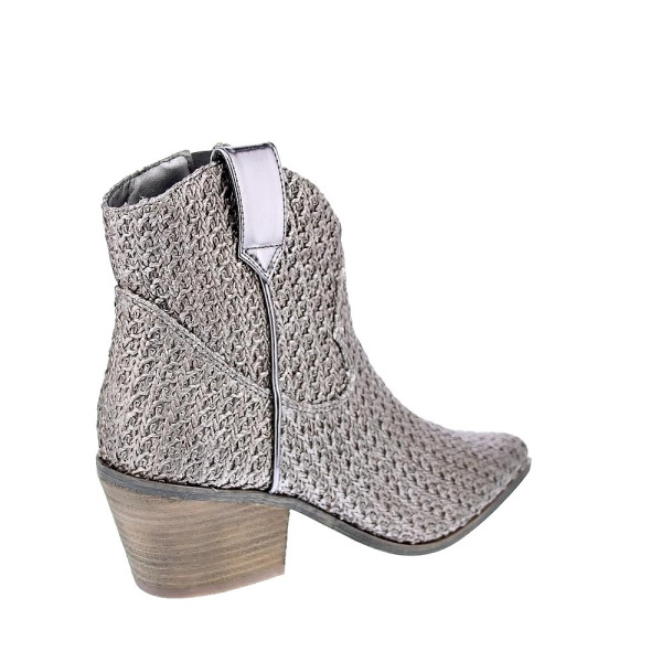 Botines La Strada zapatos Mujer modelo 2302346 Plata Cremallera