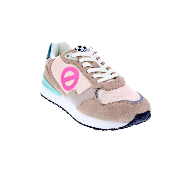 Zapatillas No Name zapatos Mujer modelo Tova Rosa Cordón
