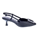 Sandalias Tamaris zapatos Mujer modelo 29601 Negro Hebilla