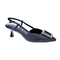 Sandalias Tamaris zapatos Mujer modelo 29601 Negro Hebilla
