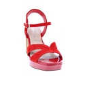 Sandalias Tamaris zapatos Mujer modelo 28309 Rojo Hebilla
