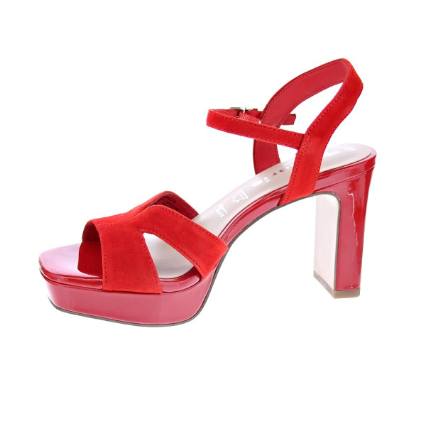 Sandalias Tamaris zapatos Mujer modelo 28309 Rojo Hebilla