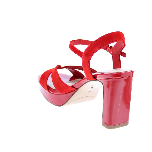 Sandalias Tamaris zapatos Mujer modelo 28309 Rojo Hebilla