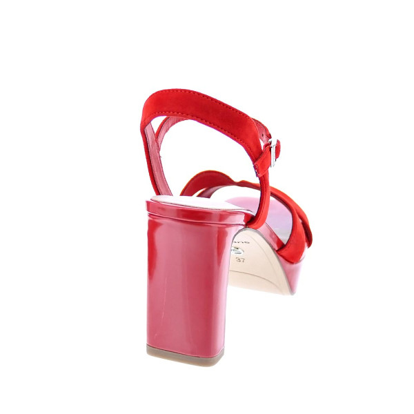 Sandalias Tamaris zapatos Mujer modelo 28309 Rojo Hebilla