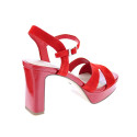 Sandalias Tamaris zapatos Mujer modelo 28309 Rojo Hebilla