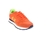 Zapatillas Sun68 AX zapatos Hombre modelo Tom Solid Naranja Cordón