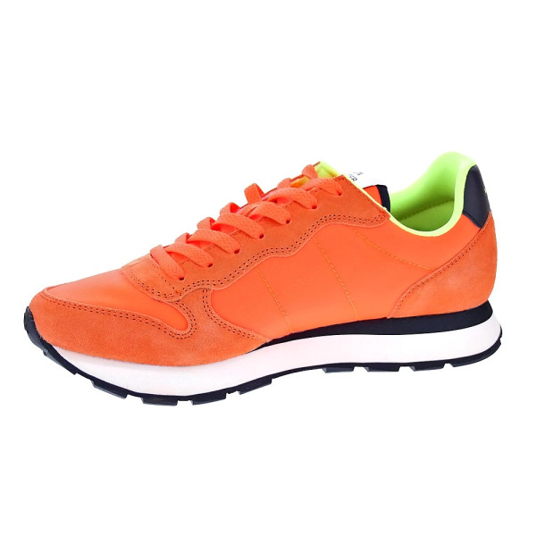 Zapatillas Sun68 AX zapatos Hombre modelo Tom Solid Naranja Cordón